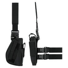 NEU Kostm-Zubehr Pistolen-Holster frs Bein, schwarz