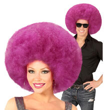 NEU Percke Riesenafro, lila