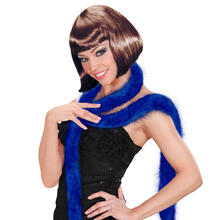 NEU Marabu-Besatz, 2m lang, blau