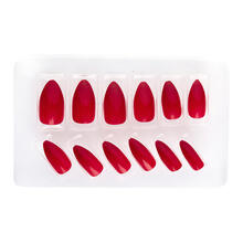 Fingern�gel, bordeaux, 12-teilig, selbstklebend