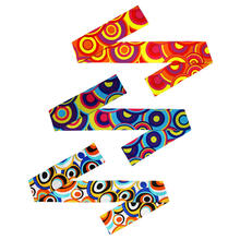 Haarband 70er-Hippie - Verschiedene Farben