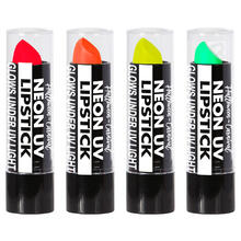 NEU Neon-Lippenstift auf Wasserbasis, leuchtet unter UV-Licht, 6 ml - Verschiedene Farben