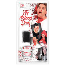 NEU FX-Set Kunstblut / Blutschorf-Paste und Schwamm, 24,8 ml, fr realistische Wunden und Verletzungen