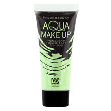 NEU Profi-Aqua-Schminke auf Wasserbasis, Glow in the Dark, leuchtet Dunkeln, 30 ml