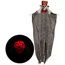SALE Halloween-Deko-Figur SKELETT BRÄUTIGAM, blinkend, Größe ca. 105 cm