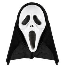 Halloween Maske mit Kapuze Screaming Ghost