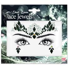Glitzersteine f�rs Gesicht, dunkle K�nigin