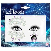 Glitzersteine f�rs Gesicht, Spinne