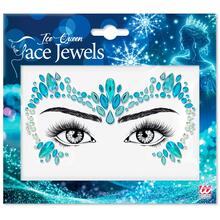 Glitzersteine f�rs Gesicht, Eisk�nigin