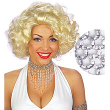 NEU Collier Halskette mit Perlen, silber