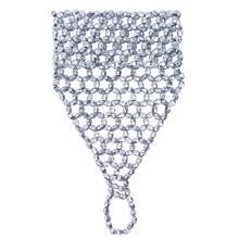 NEU Charleston Perlen-Armband, silber