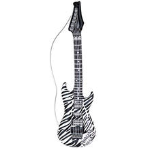 Gitarre Zebra, aufblasbar, 105 cm