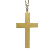 Kette Priester-Kreuz, gold