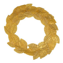 NEU gyptisches Stirnband mit Pailletten und Perlen, gold