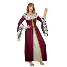 NEU Damen-Kostm Kniginnen-Kleid, inklusive Krone, Gr. S