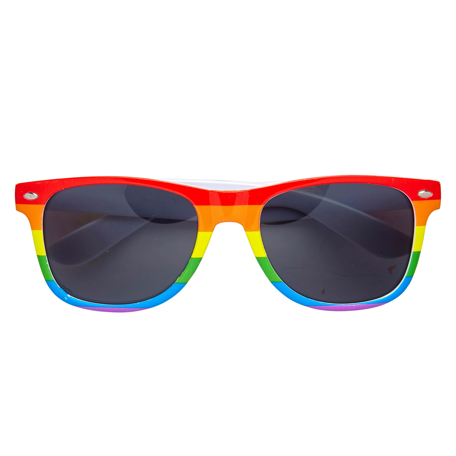 NEU Brille Regenbogen, mit dunklen Glsern