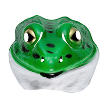 SALE Maske Frosch aus Plastik