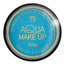 NEU Profi-Aqua-Schminke auf Wasserbasis, f�r Karneval, Kinderschminken & Theater, 10 ml, Himmelblau
