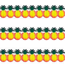 Girlande Ananas, 4 m, 12 Stck