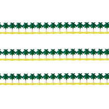 Girlande Palmen, 4 m, 12 Stck