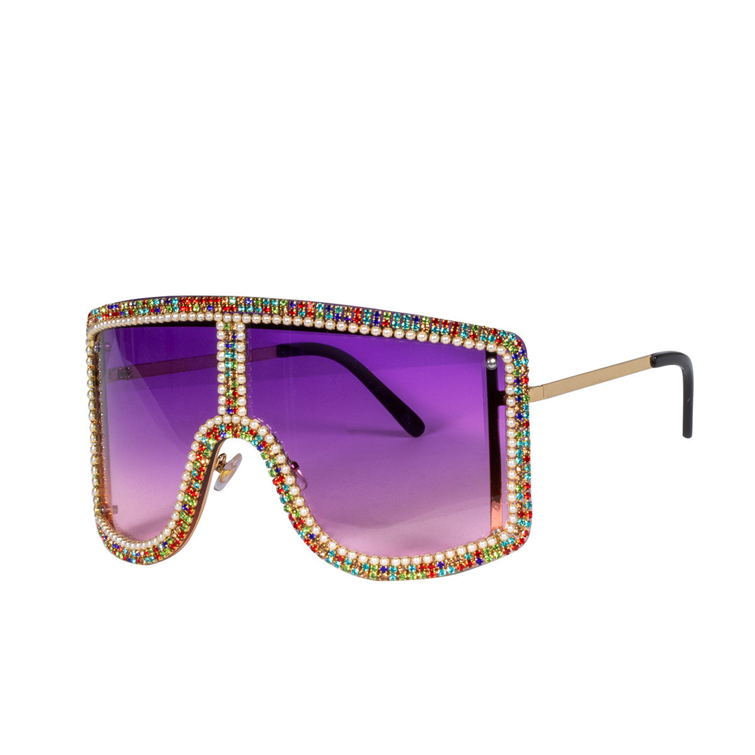 NEU Brille Festival XL, mit Brillies und lilanen Glsern