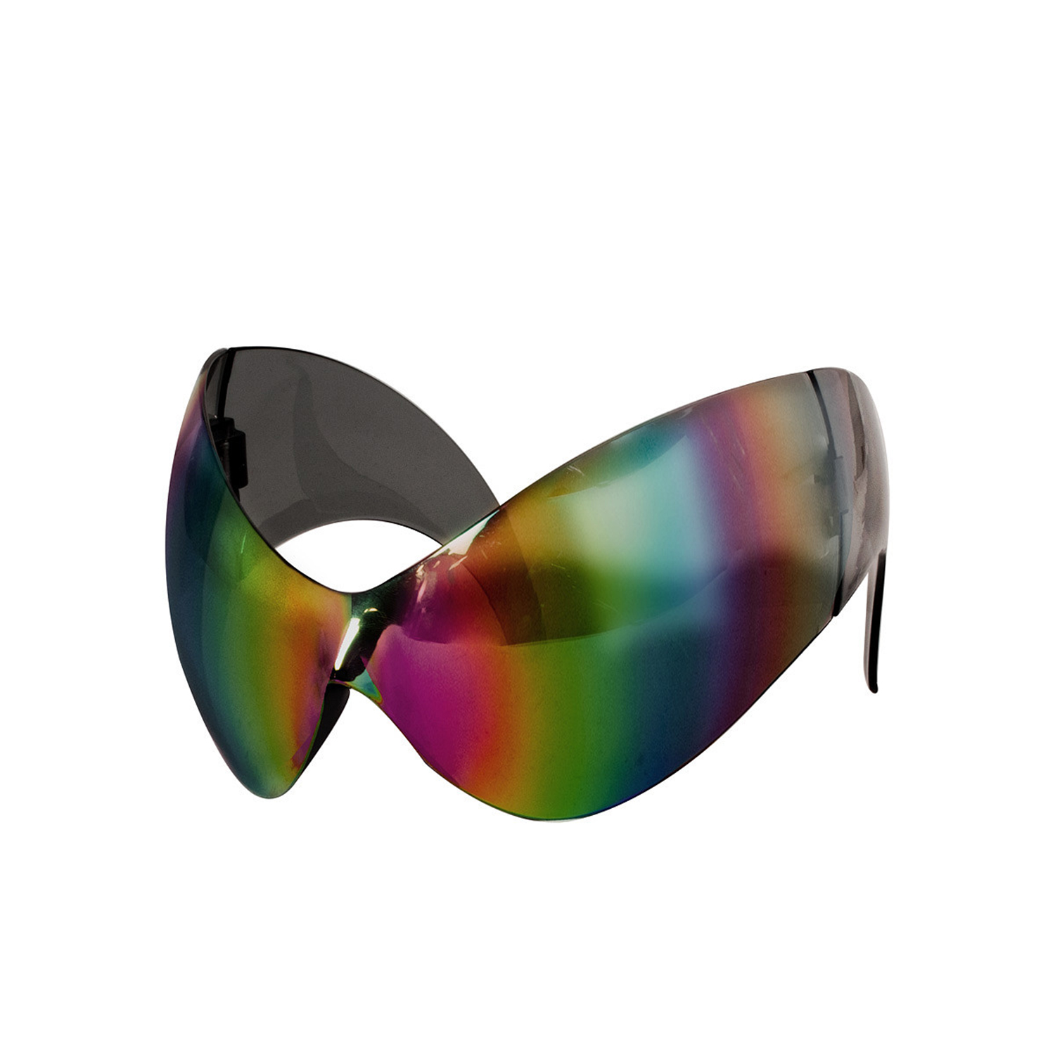 NEU Brille Festival Space, mit verspiegelten Glsern