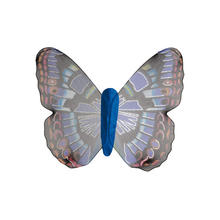 SALE Schmetterlingsflügel, blau 52x55 cm