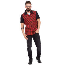 Premium-Line Herren-Hemd Rockabilly Bobby, Gr. 48