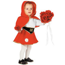 Kleinkind-Kostüm Rotkäppchen, Gr. 74-80