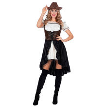 Damen-Kostüm Western Saloon Girl, Gr. 36