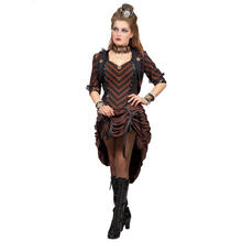 Damen-Kostm Steampunk Kleid, Gr. 36