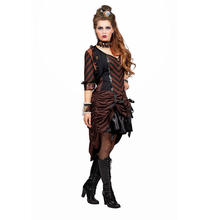 Damen-Kostm Steampunk Kleid, Gr. 36