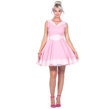 NEU Damen-Kostm Ikonische Puppe, Kleid in baby-rosa, Gr. 36