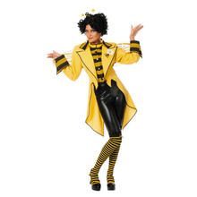 Damen-Kostüm Bienen-Frack, gelb, Gr. 50-52