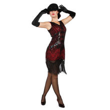Damen-Kostm Kleid Charleston Daisy, Gr. S