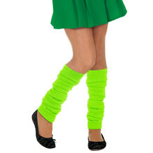 Stulpen Beinwrmer, unifarben neon-grn