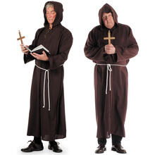 Herren-Kostüm Mönch - Verschiedene Größen (48-64)