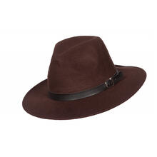 NEU Hut Cowboyhut Wollfilz, braun, Einheitsgre