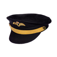 NEU Hut Pilot, schwarz-gold, Einheitsgre