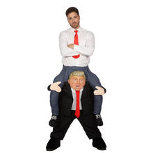 Huckepack-Kostüm Trump, Einheitsgröße
