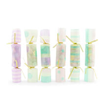 Konfetti Cracker / Knallbonbon Silvester - Farbig sortiert - 3x17 cm - 6 St�ck