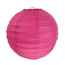 Lampion L,  30 cm, fuchsia, 2 Stck