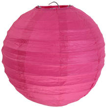 SALE Lampion XL,  50 cm, fuchsia, 1 Stck