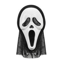 Halloween-Maske mit Kapuze, 18 x 31 cm