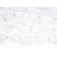 Textil-Streu in Rosenbl�tter-Optik � Wei� � 100 St�ck