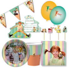 NEU Pippi Langstrumpf Party Serie - Verschiedene Geburtstagsartikel