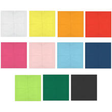 Papierservietten Unifarben, 33 � 33 cm, 20 St�ck - Verschiedene Farben