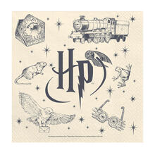 Servietten Harry Potter, 33x33 cm, beige