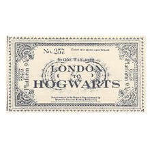 Servietten Harry Potter Ticket London to Hogwarts, 33x40 cm, beige