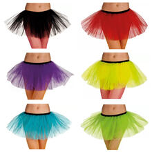 SALE Tutu Unterrock / Tüllrock / Petticoat, kurz, Einheitsgröße - Verschiedene Farben